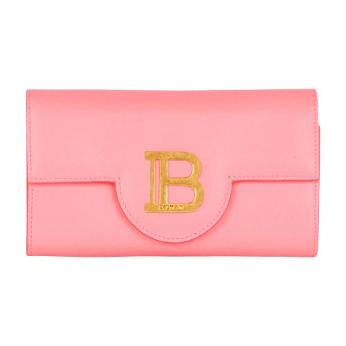 Balmain B-Buzz wallet in grained leather