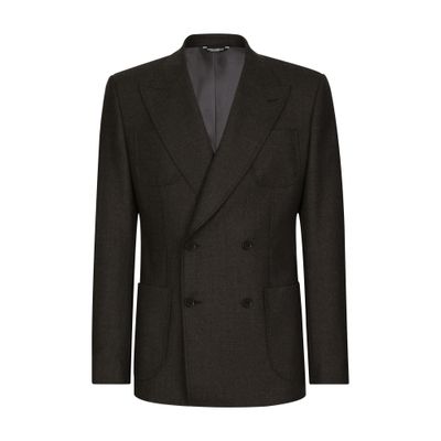 Dolce & Gabbana Stretch wool flannel jacket