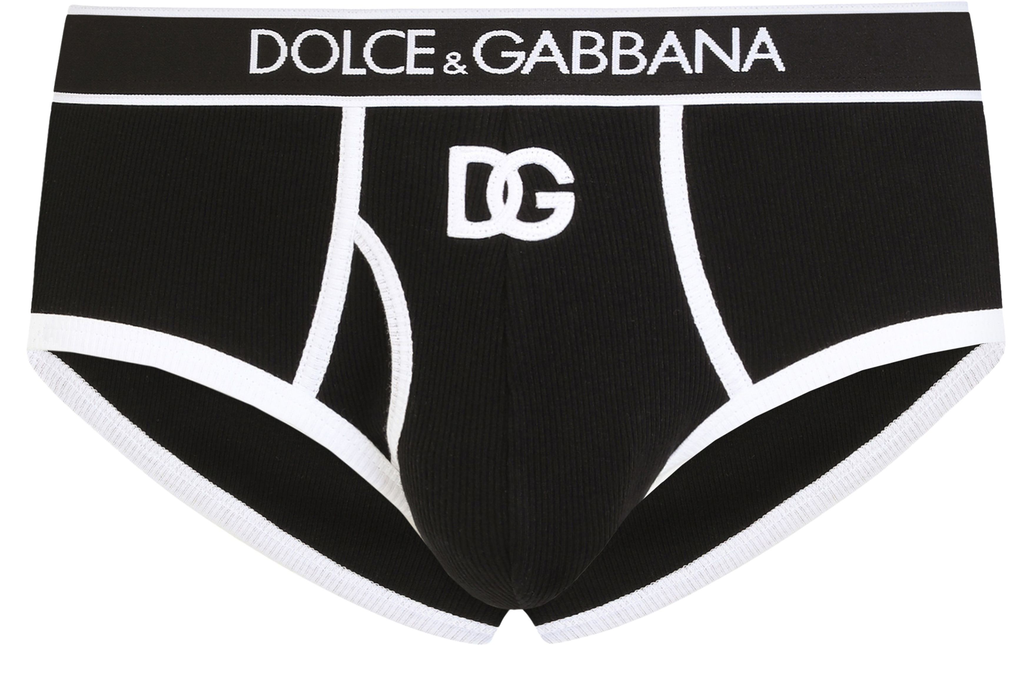 Dolce & Gabbana Fine-rib cotton Brando briefs