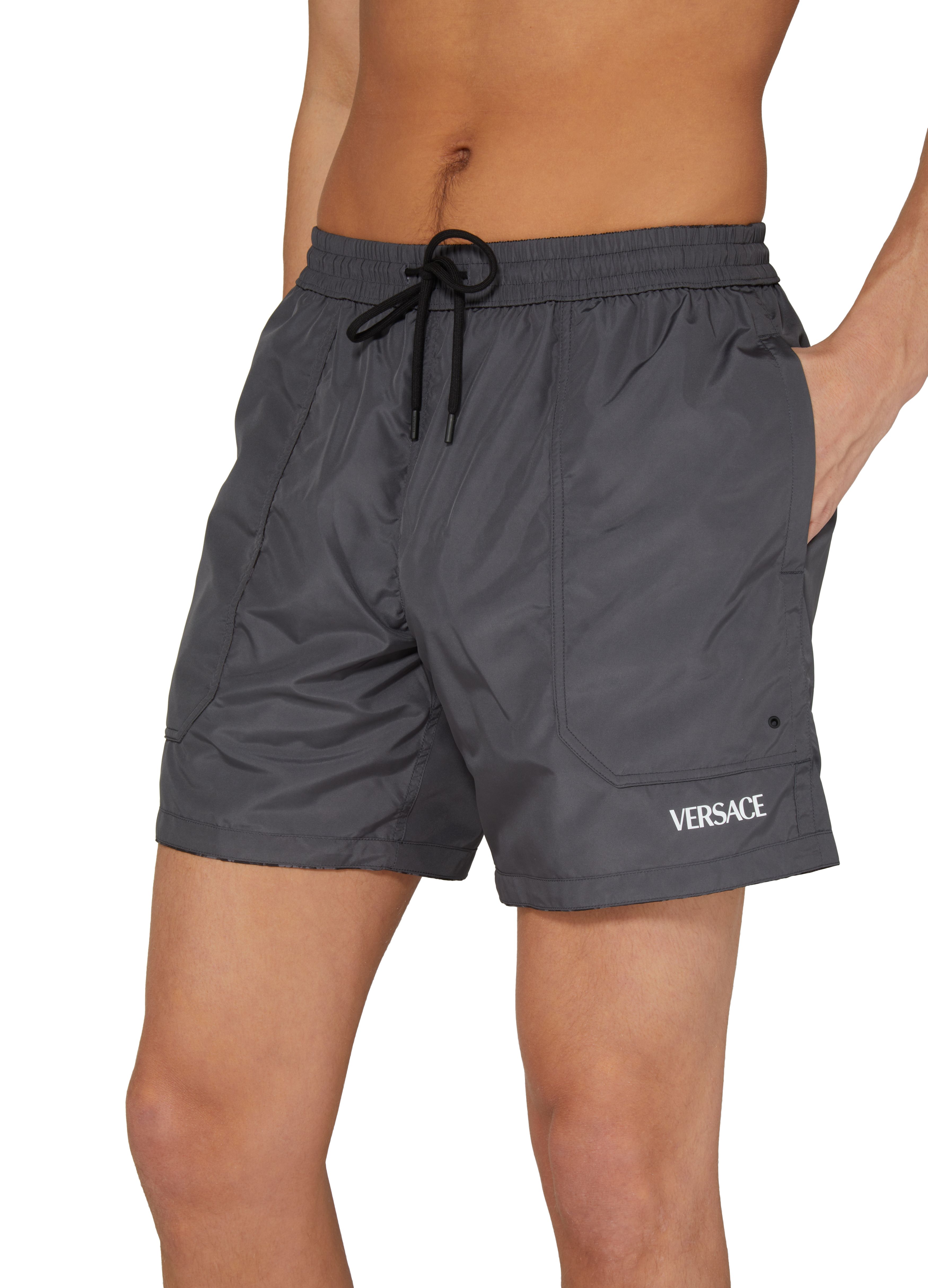 Versace Reversible barocco swim shorts