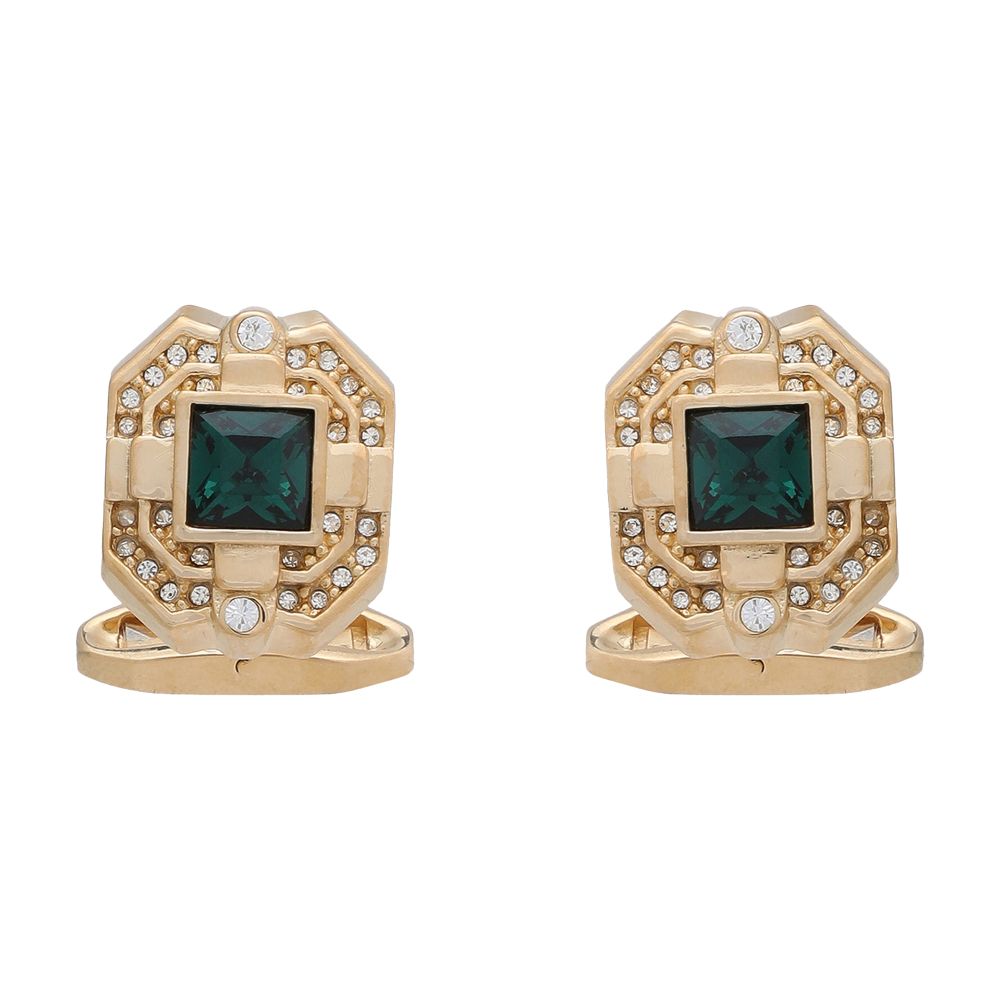 Dolce & Gabbana Silver cufflinks with rhinestones