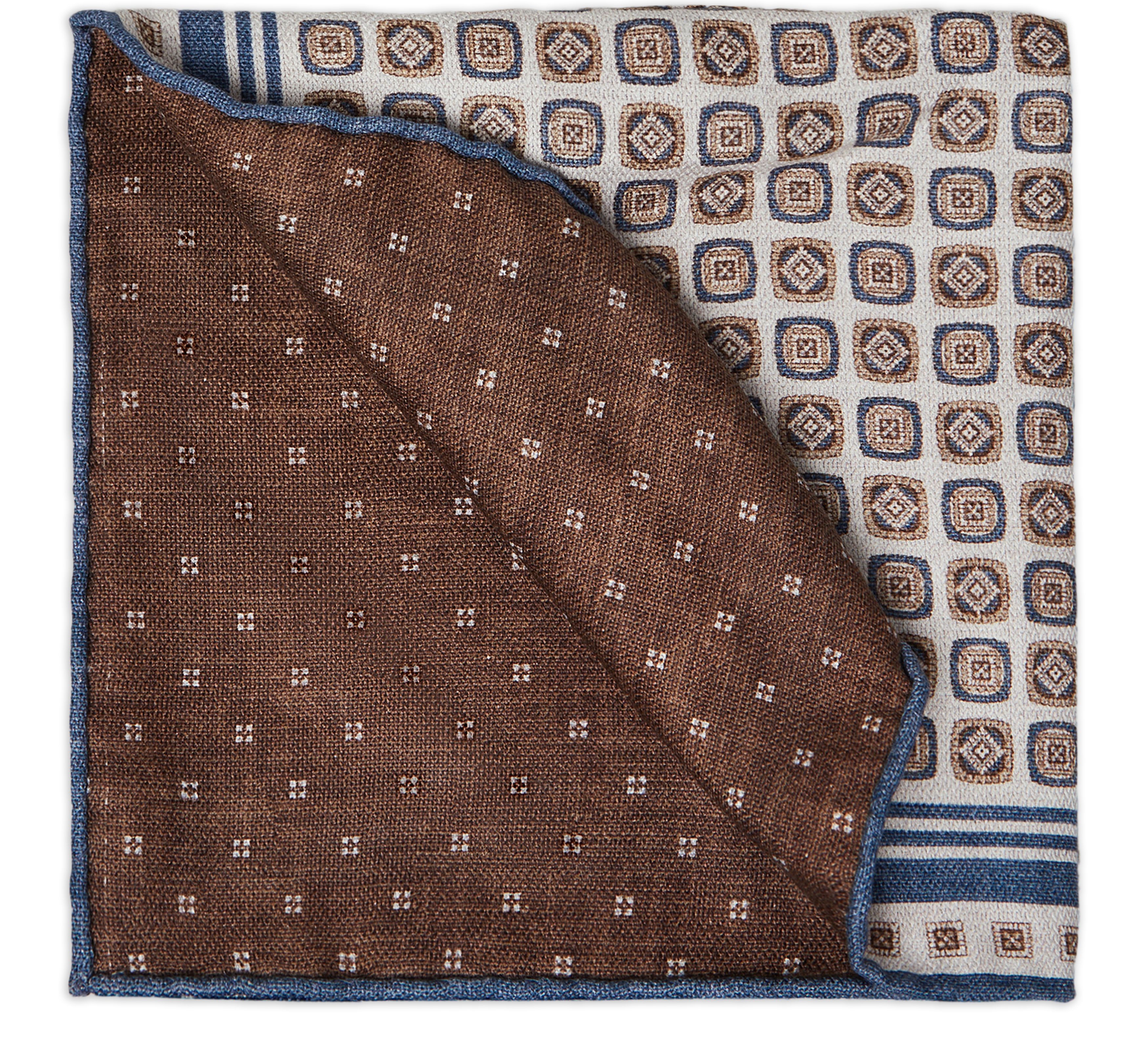 Brunello Cucinelli Patterned pocket square