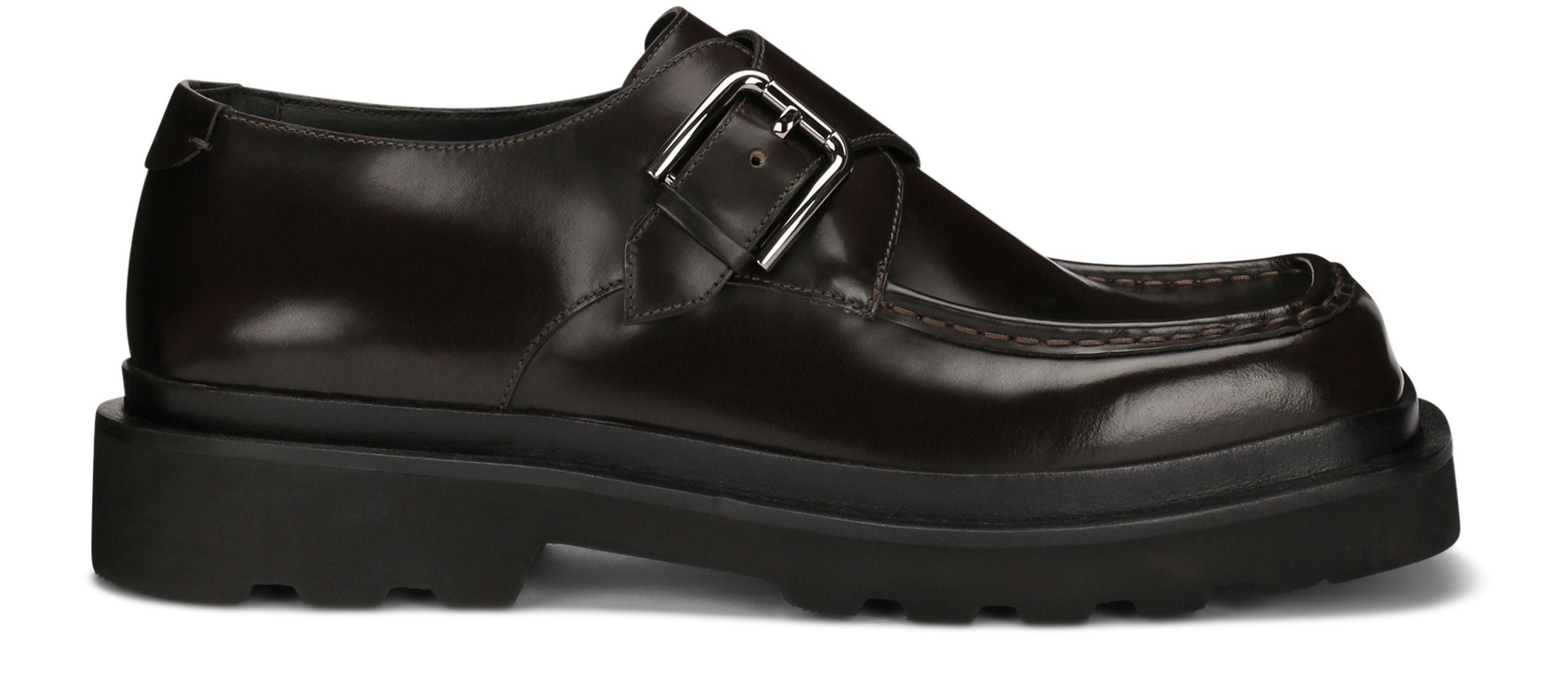 Dolce & Gabbana Brushed calfskin monkstrap shoes