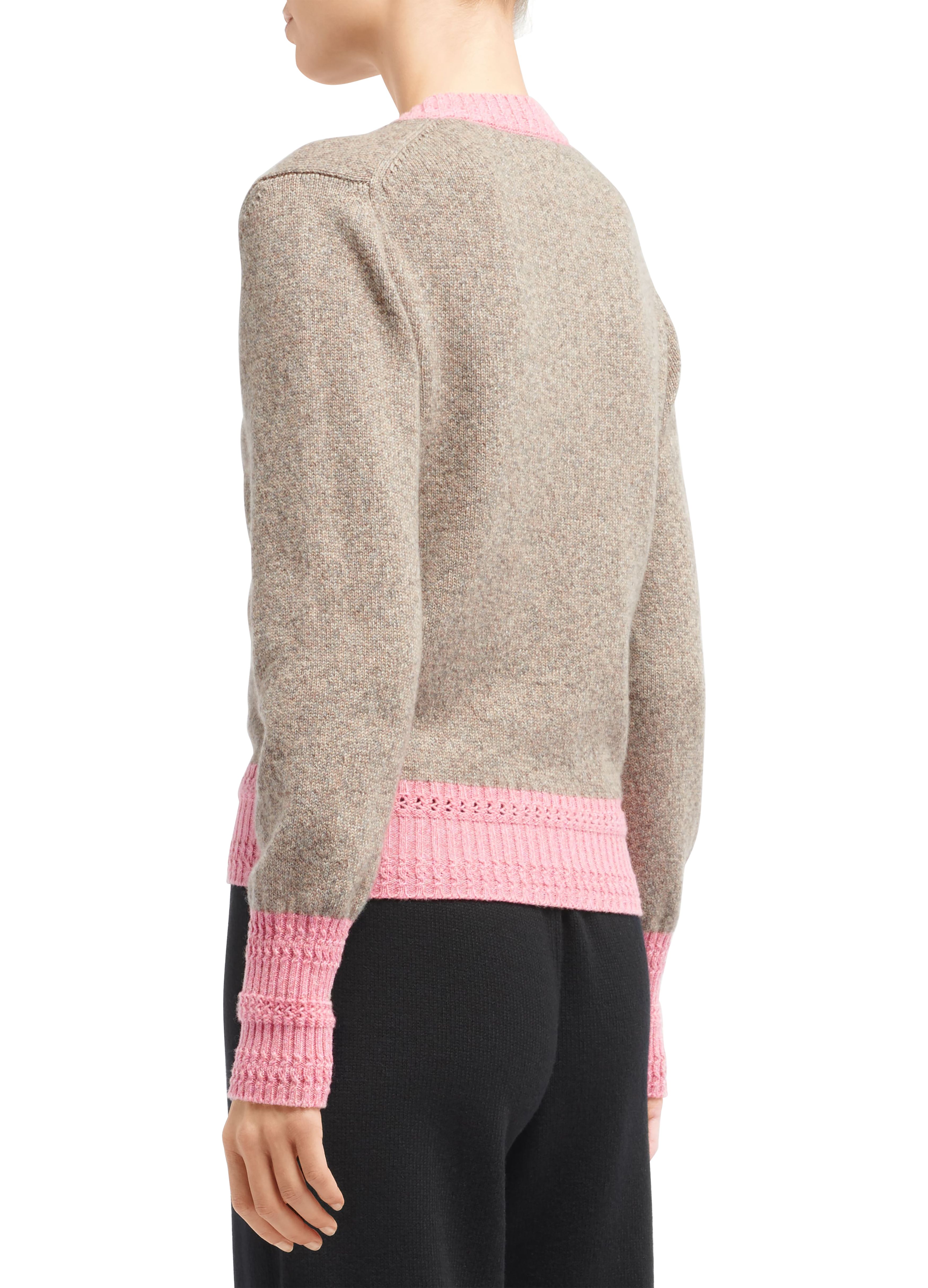 Barrie Cashmere V-neck jumper