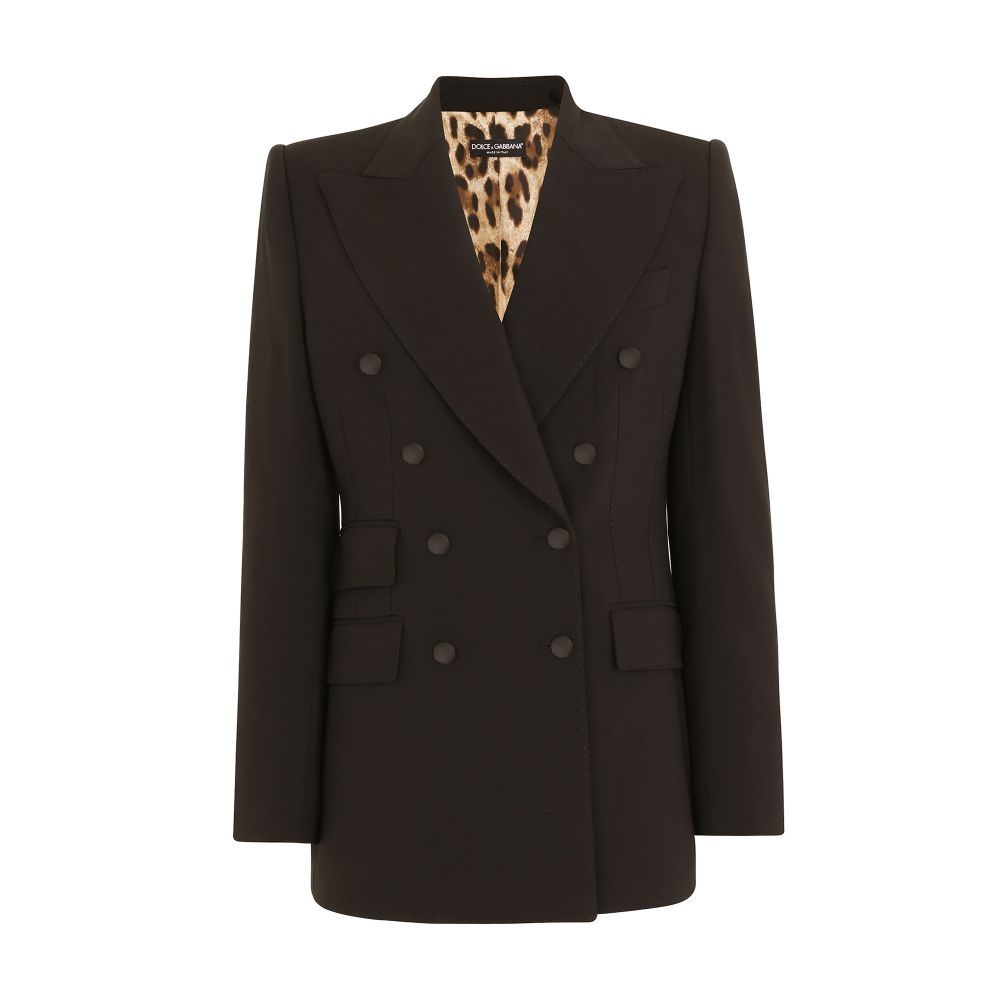 Dolce & Gabbana Double-breasted virgin wool jacket