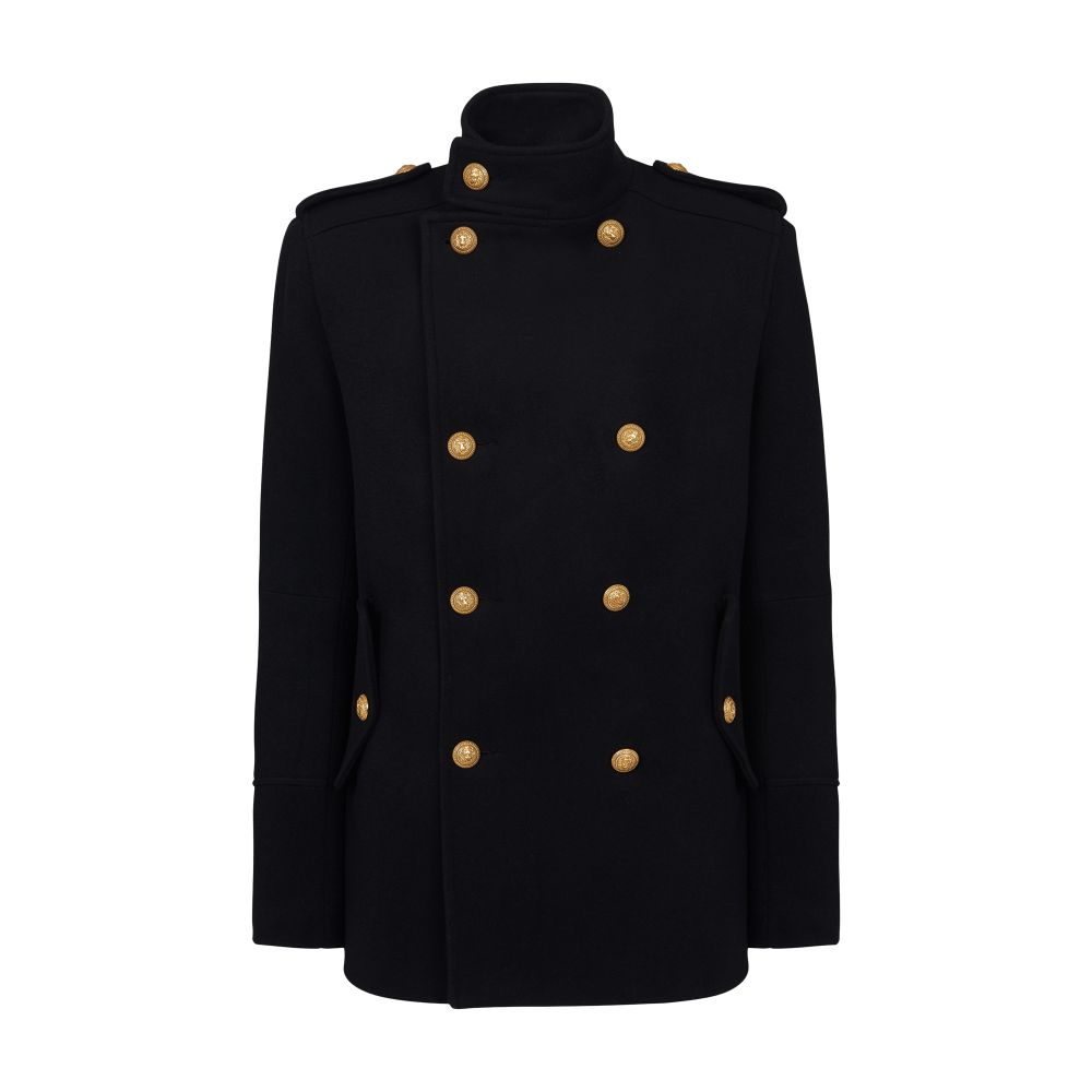 Balmain Short officer coat