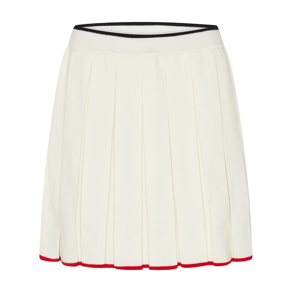 Thom Browne Pleated woollen mini skirt