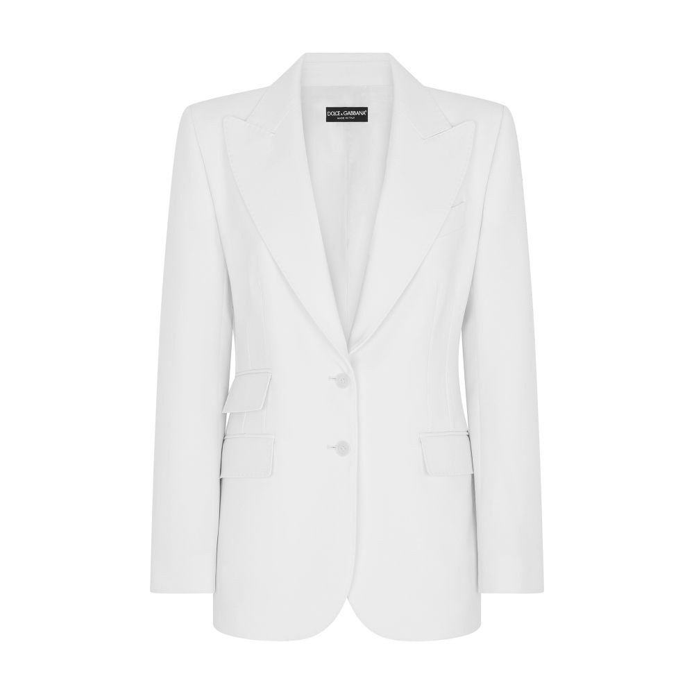 Dolce & Gabbana Single-breasted woolen Turlington blazer