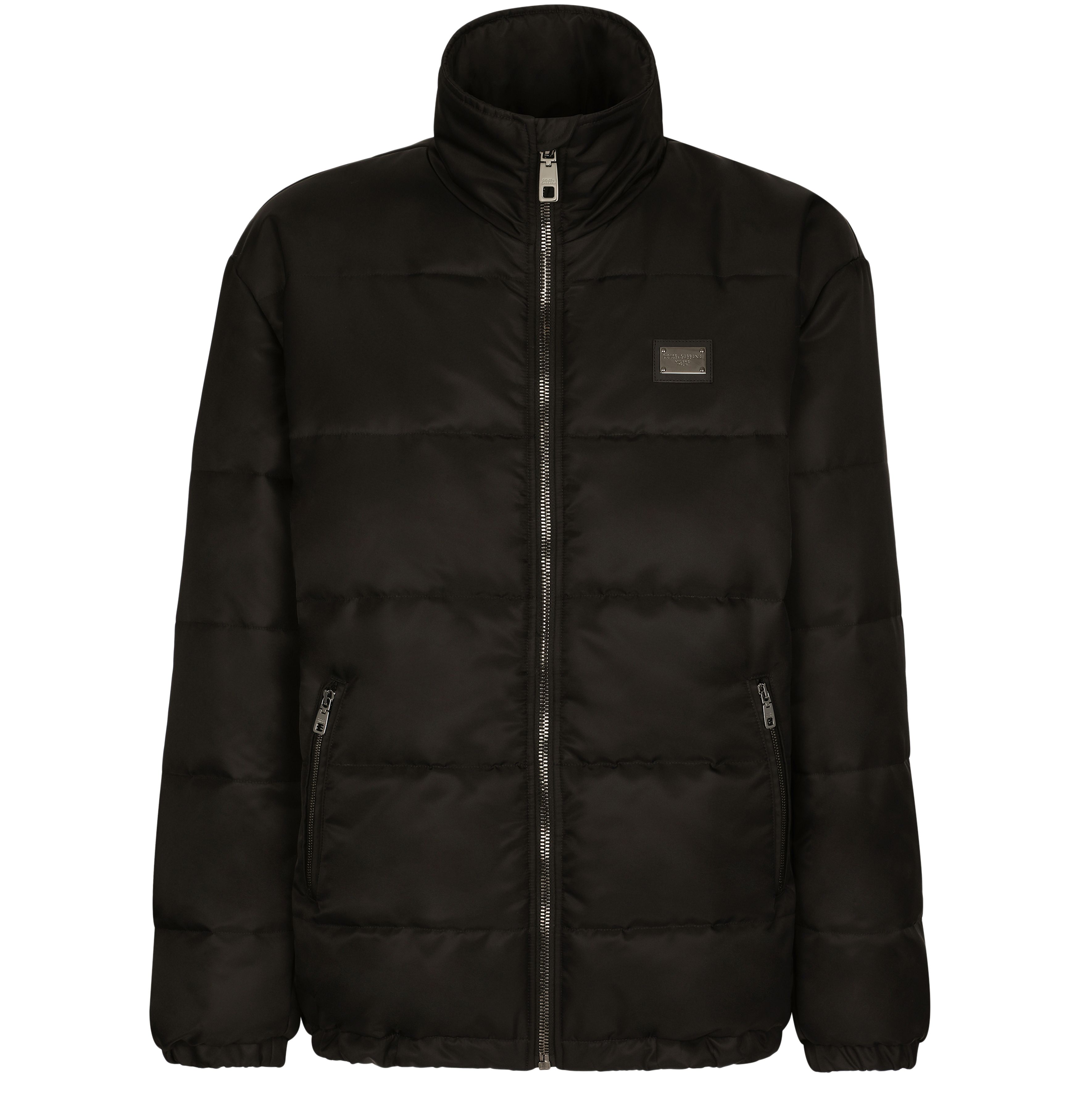 Dolce & Gabbana Nylon high-necked jacket