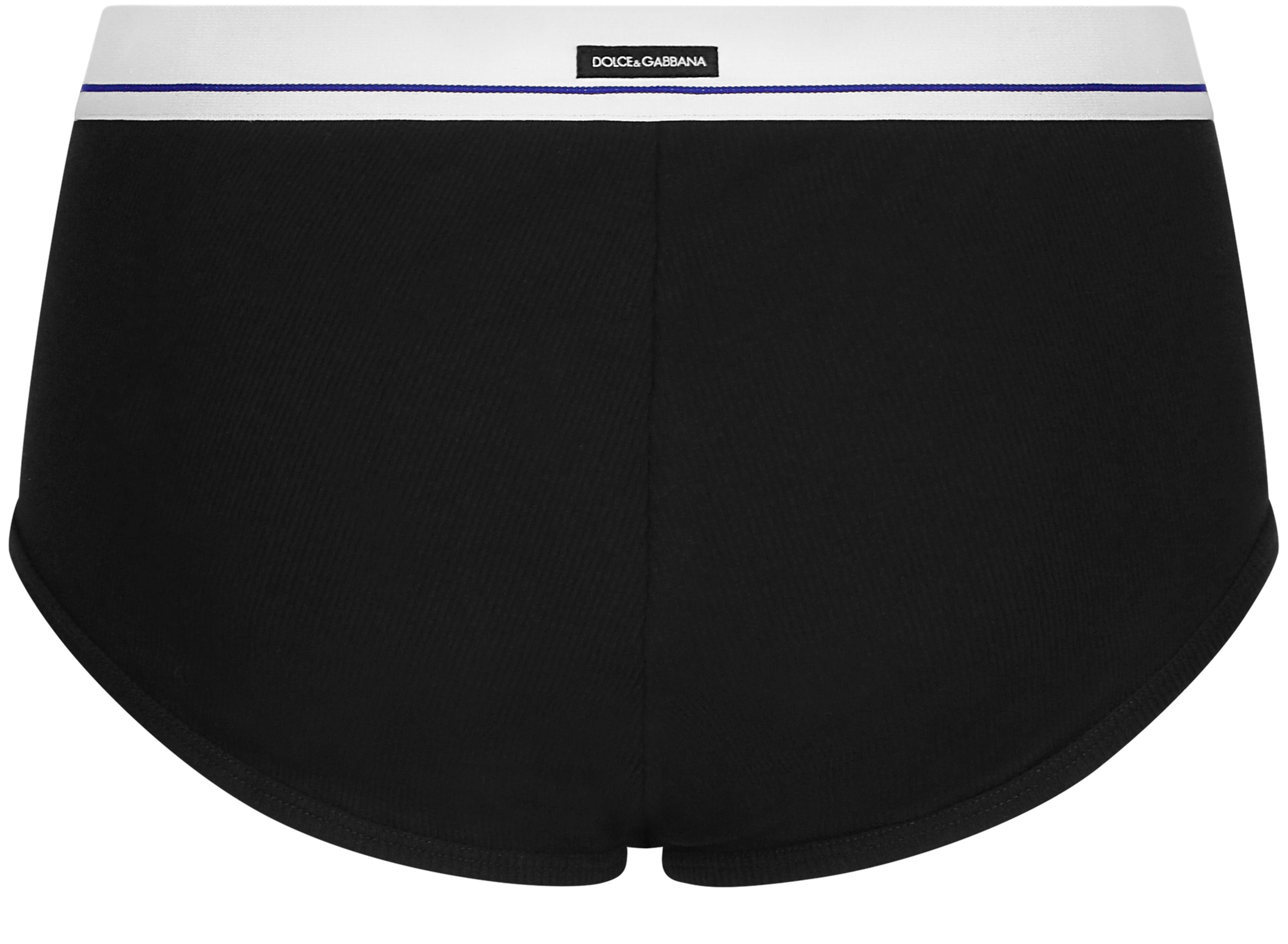 Dolce & Gabbana Fine-rib cotton Brando briefs