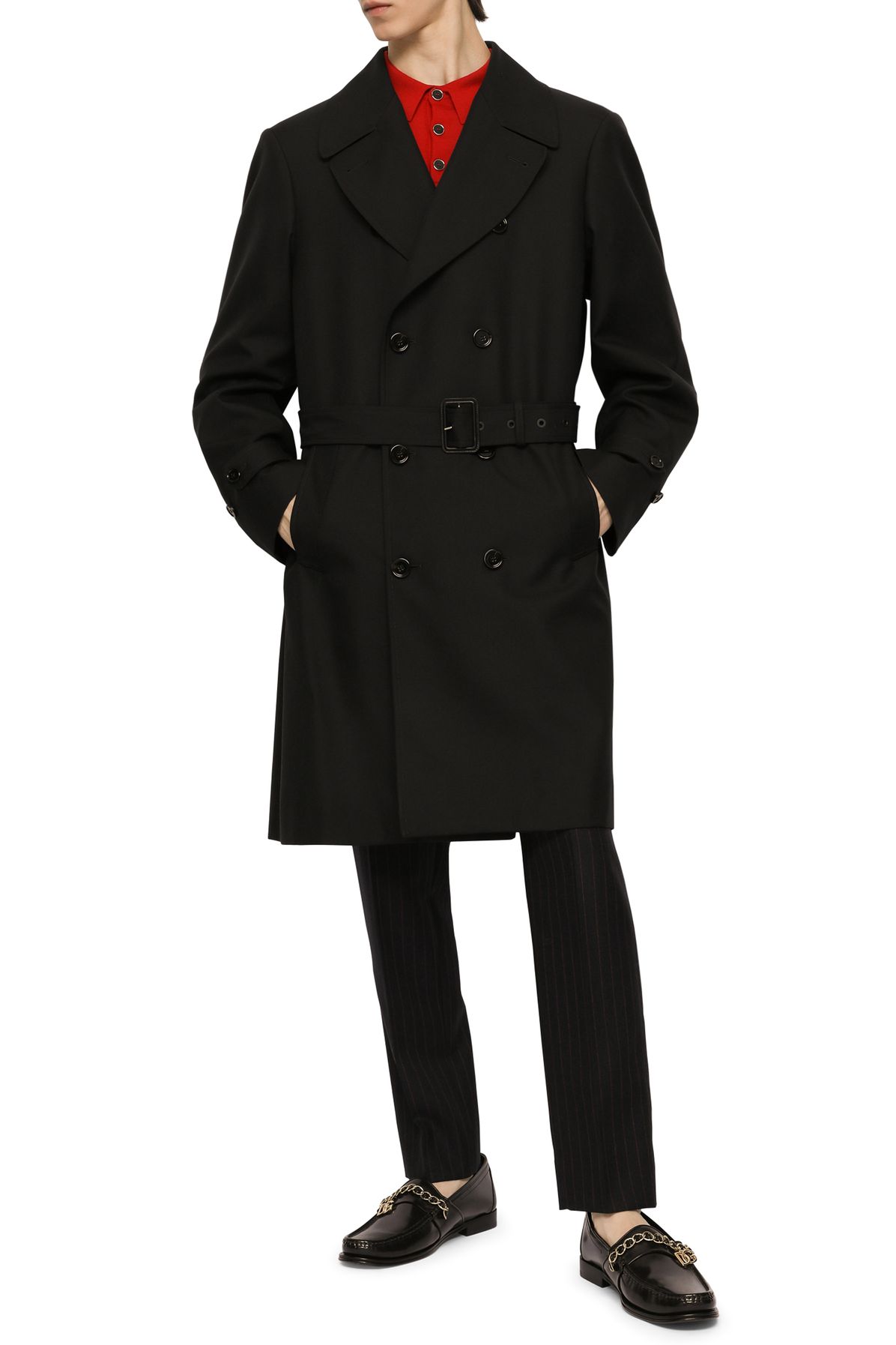 Dolce & Gabbana Wool trench coat