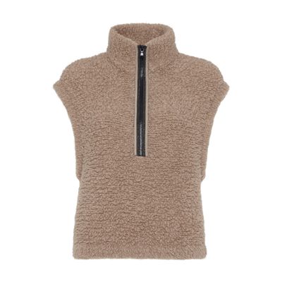 Brunello Cucinelli Fleecy sleeveless cashmere sweater