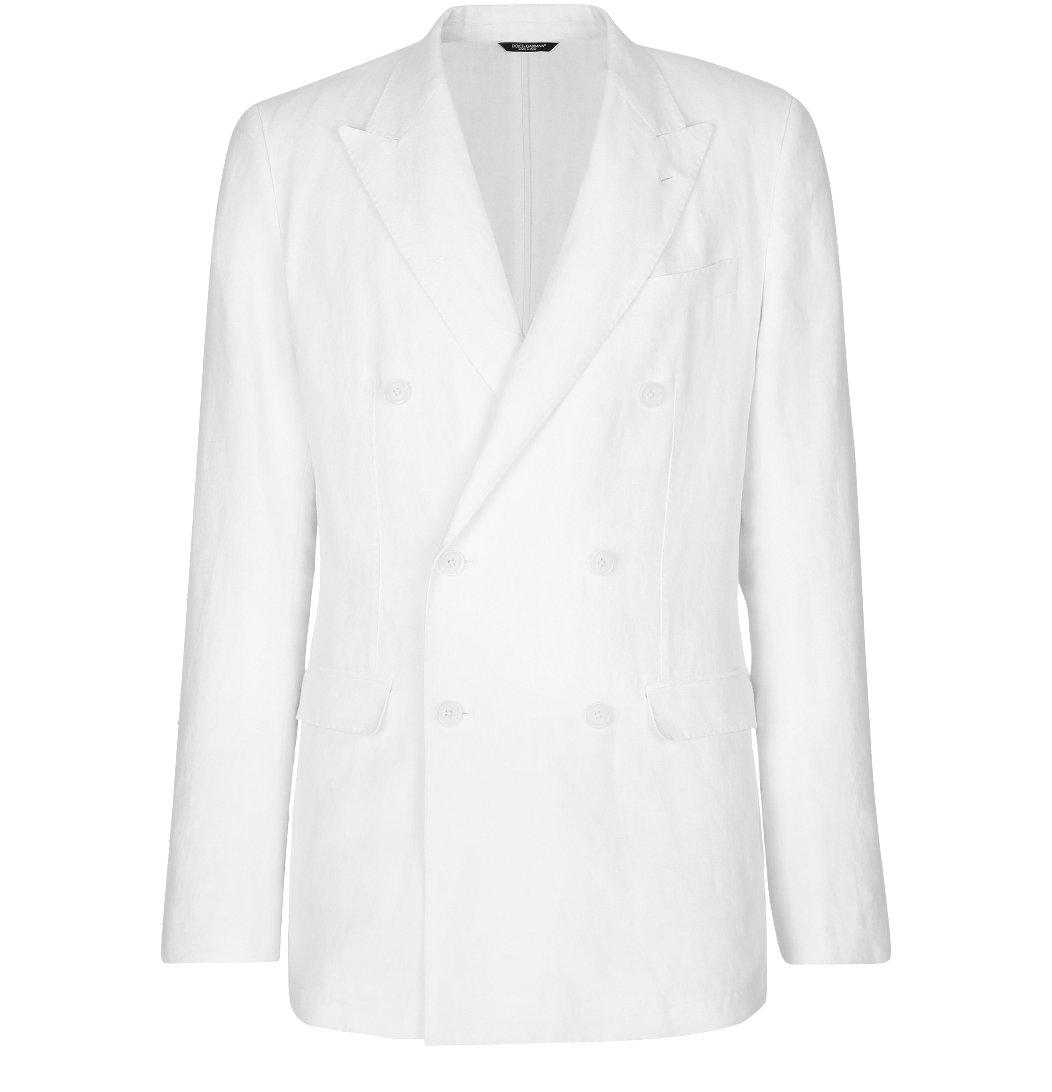 Dolce & Gabbana Taormina Double-Breasted Jacket in Linen