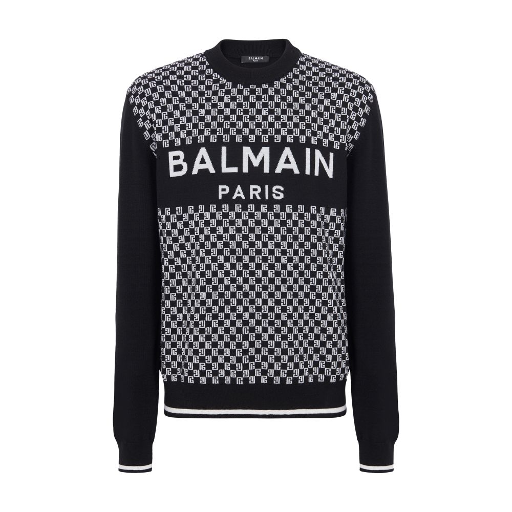 Balmain Balmain Mini Monogram Sweater