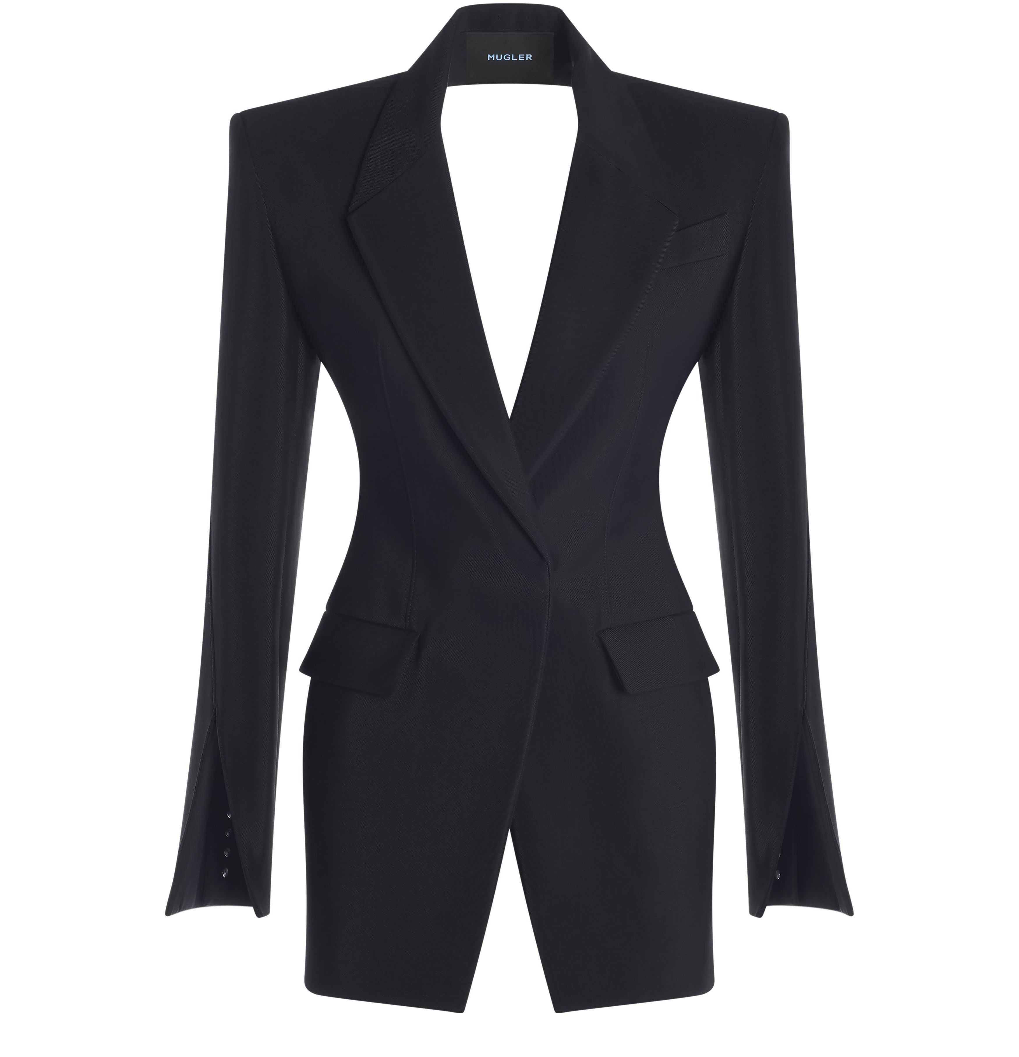 Mugler Single-breasted jacket