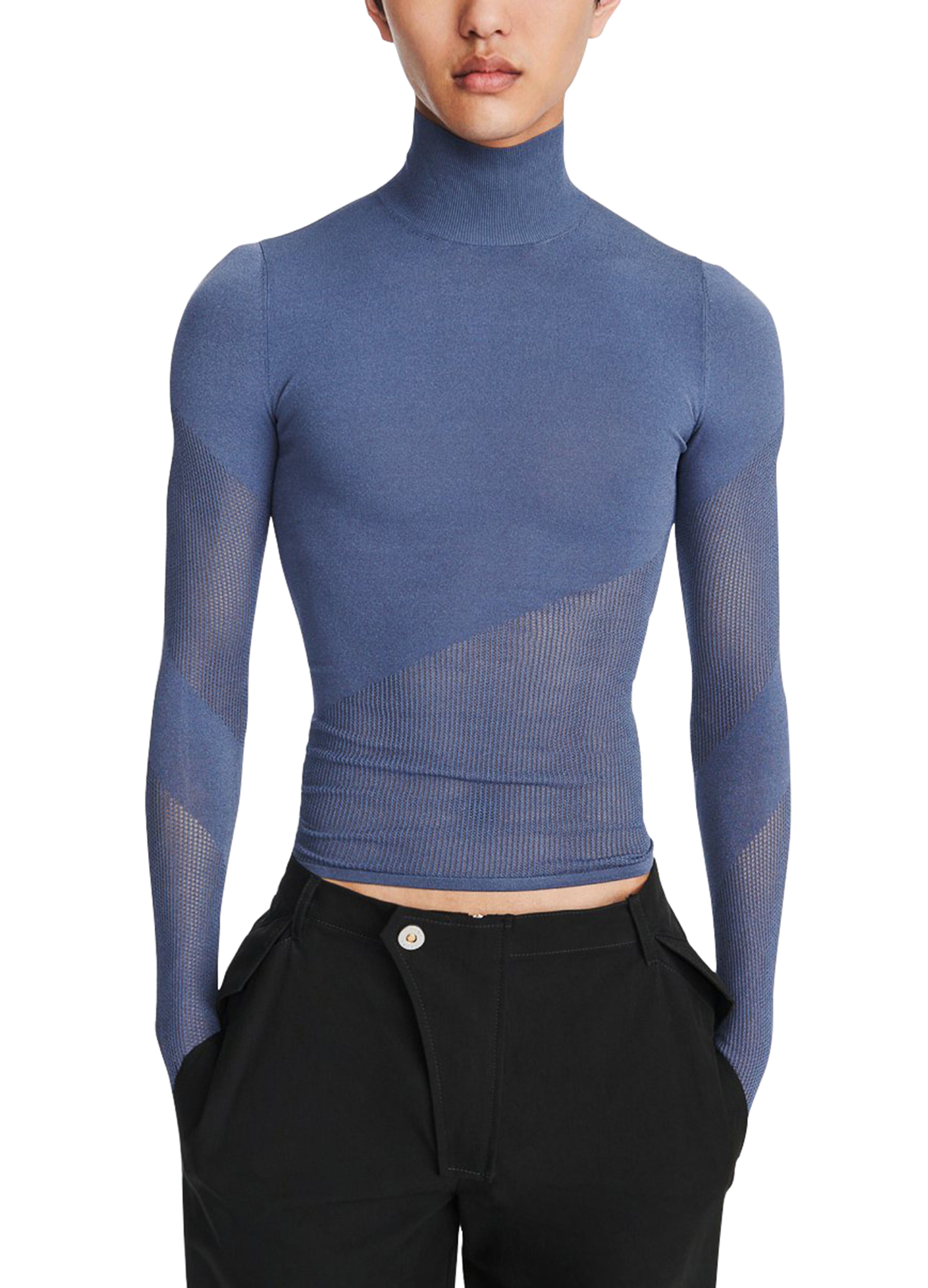 Dion Lee Helix Mesh Long Sleeve Top