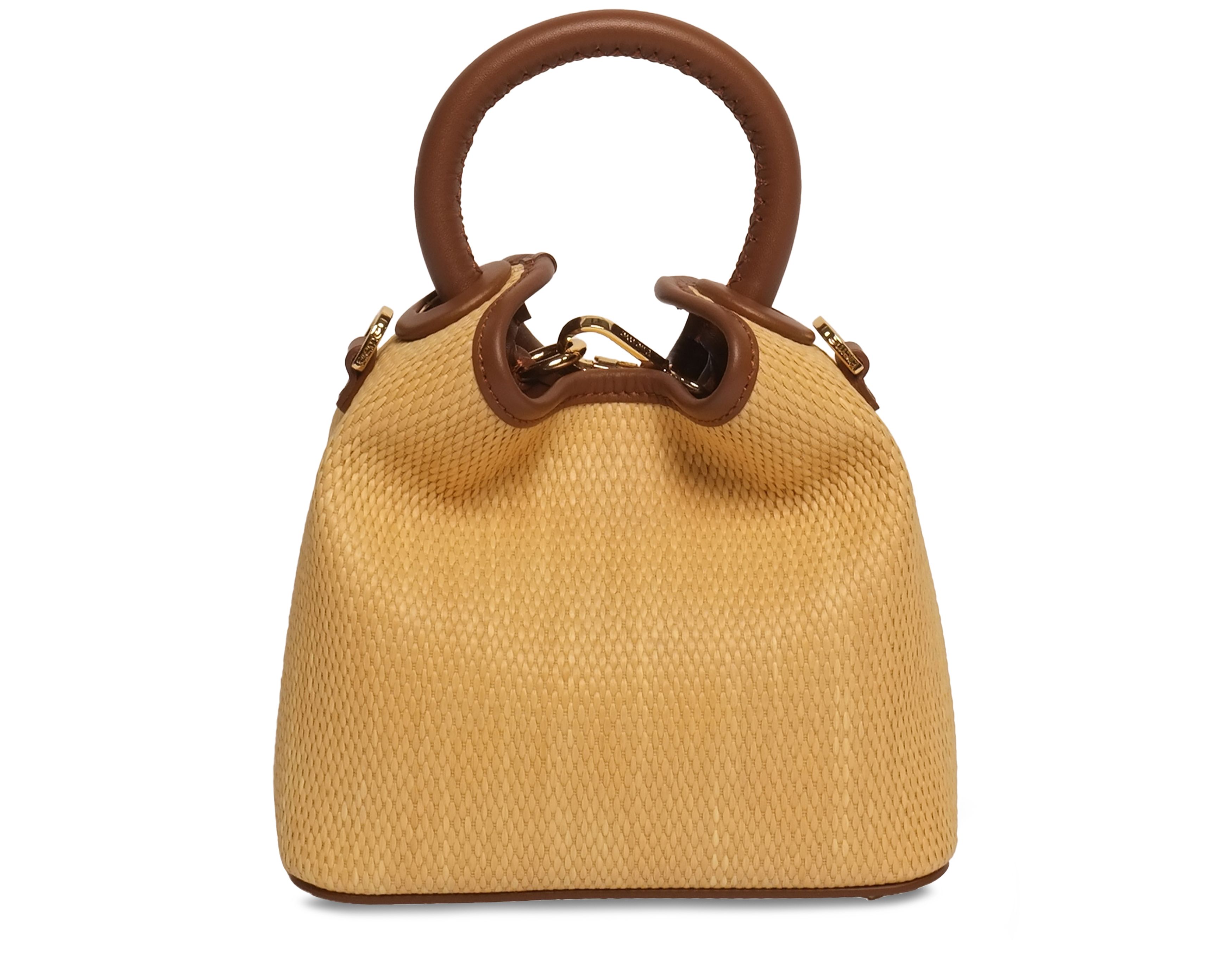 Elleme Madeleine small raffia bag