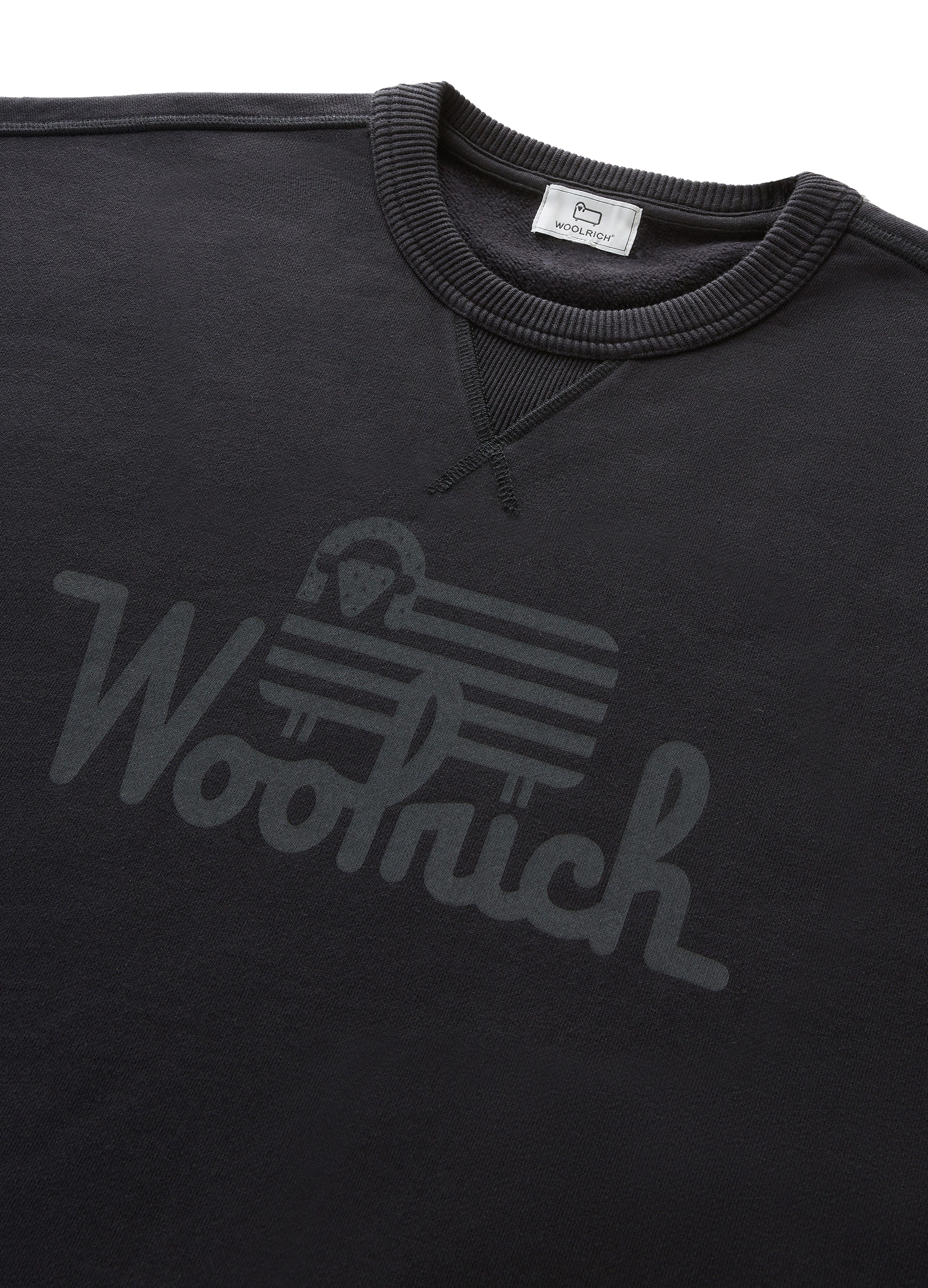 Woolrich Crewneck in Pure Cotton