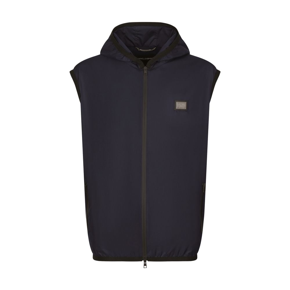 Dolce & Gabbana Hooded sports vest