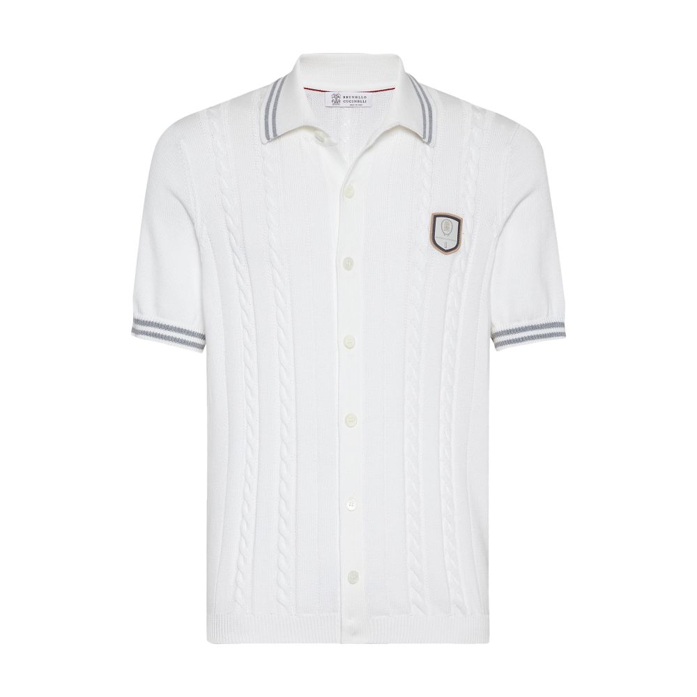 Brunello Cucinelli Shirt with Tennis badge