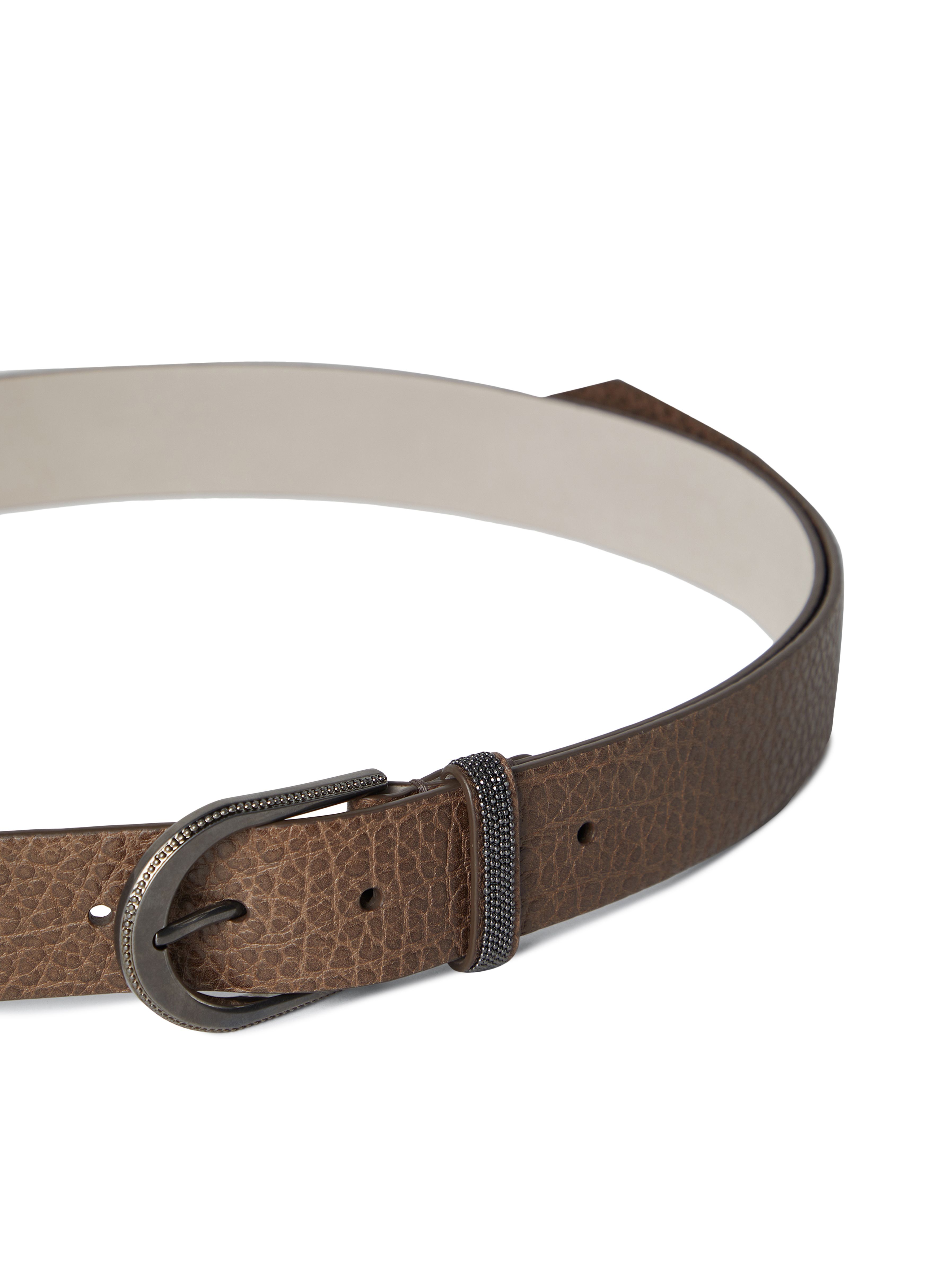 Brunello Cucinelli Belt with Monili trim