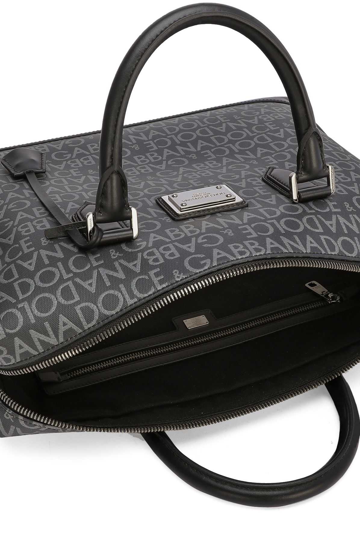 Dolce & Gabbana Coated jacquard briefcase