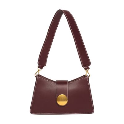 Elleme Buckle shoulder leather bag