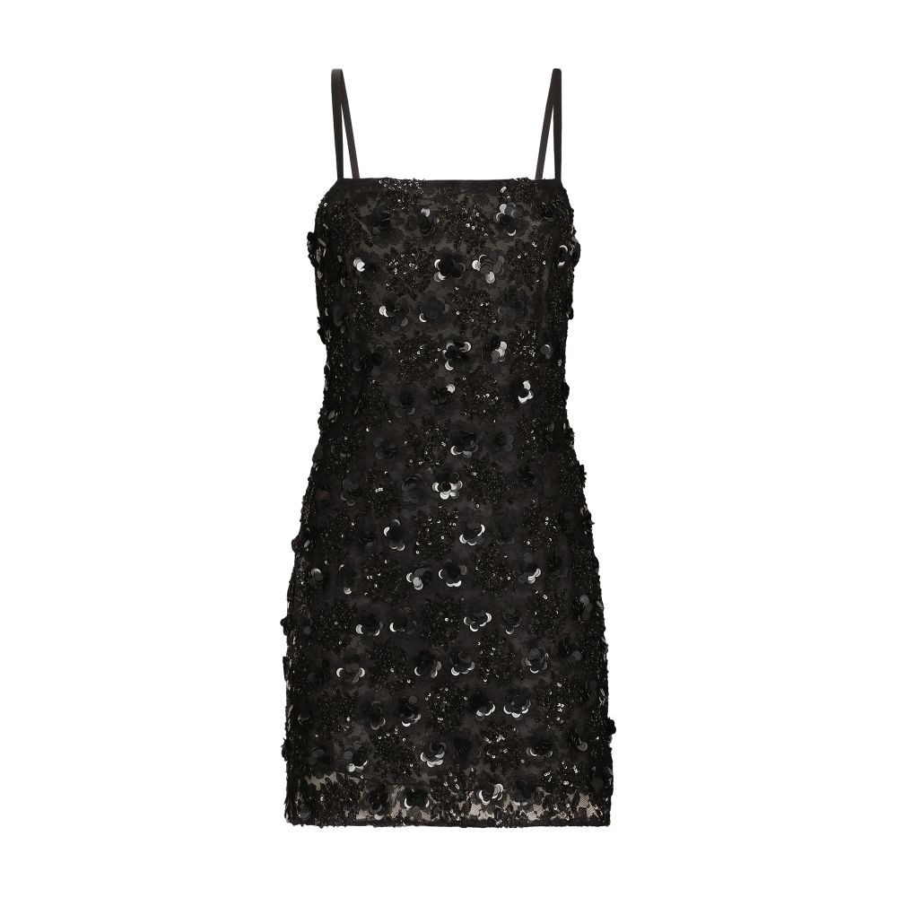 Dolce & Gabbana Short dress with sequin