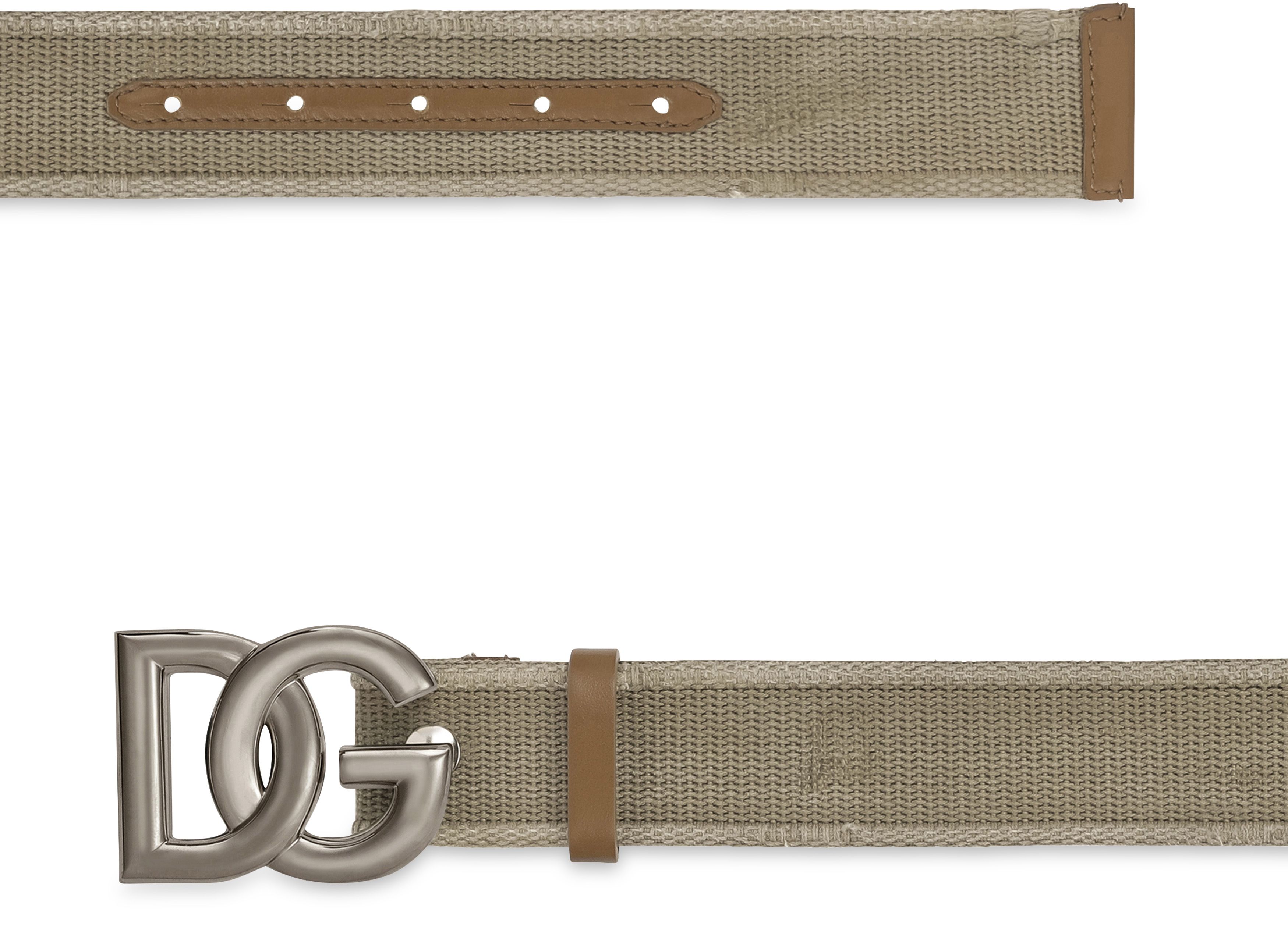 Dolce & Gabbana Tape belt with DG logo