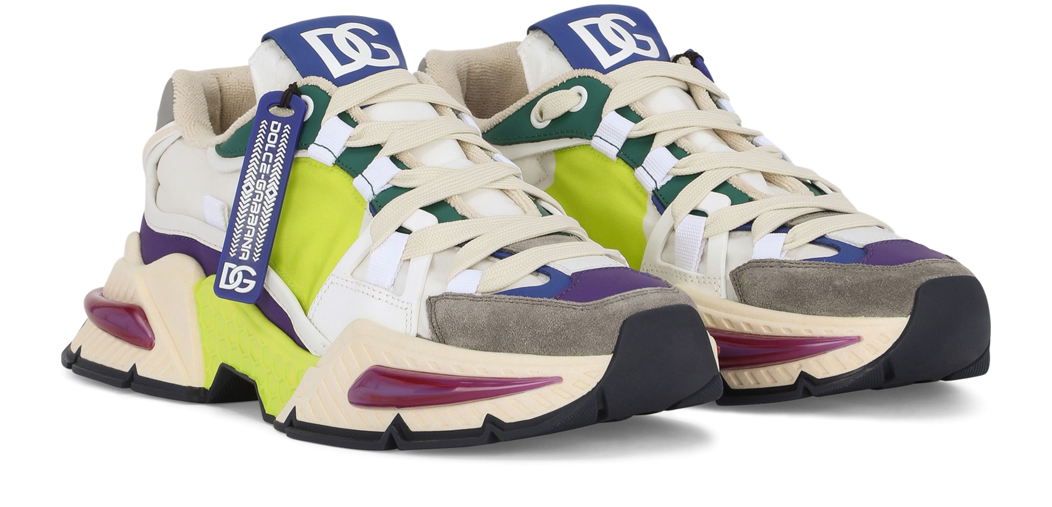 Dolce & Gabbana Mixed-material Airmaster sneakers