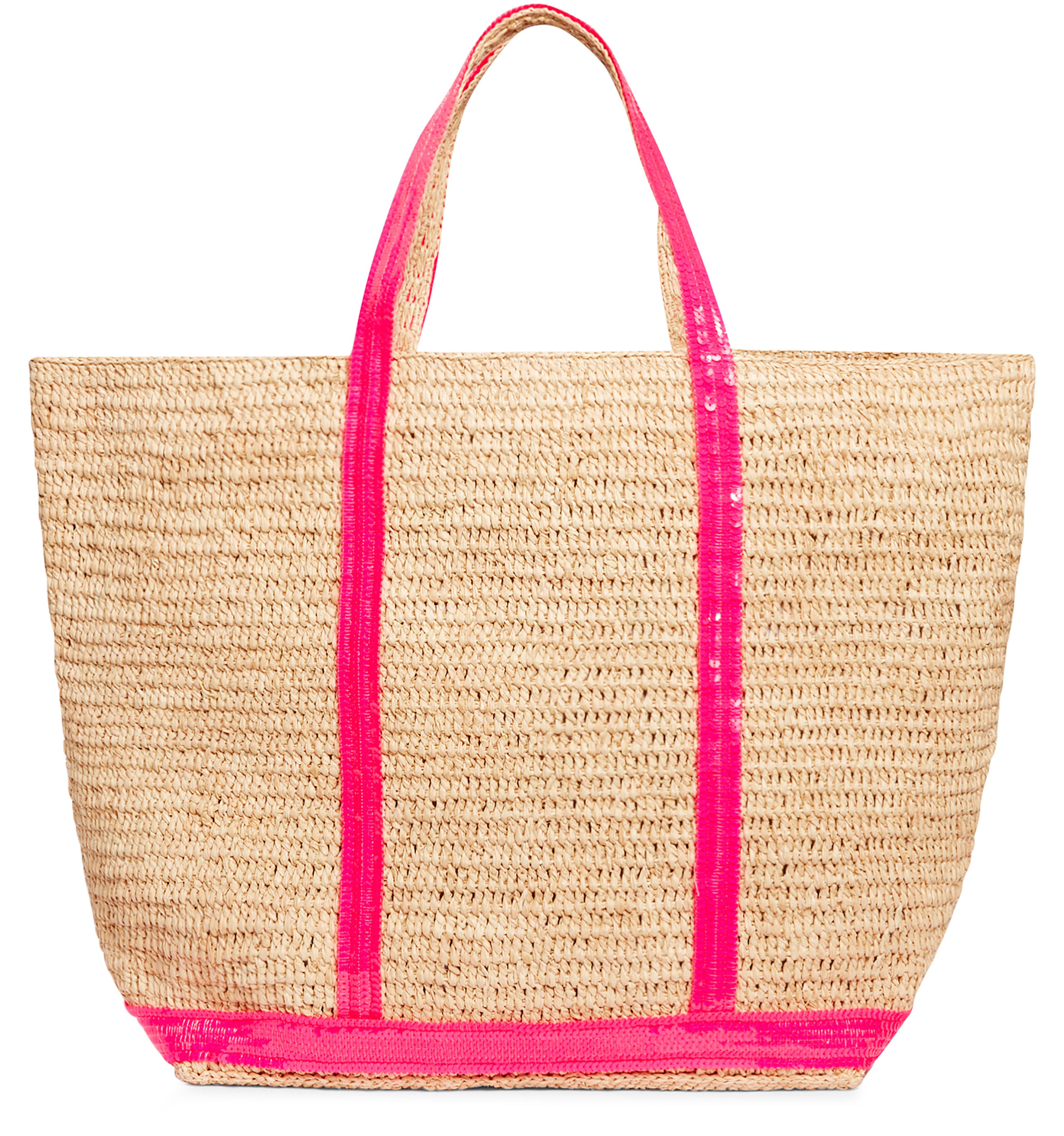  Raffia XL cabas tote