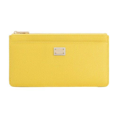 Dolce & Gabbana Large Dauphine calfskin card holder