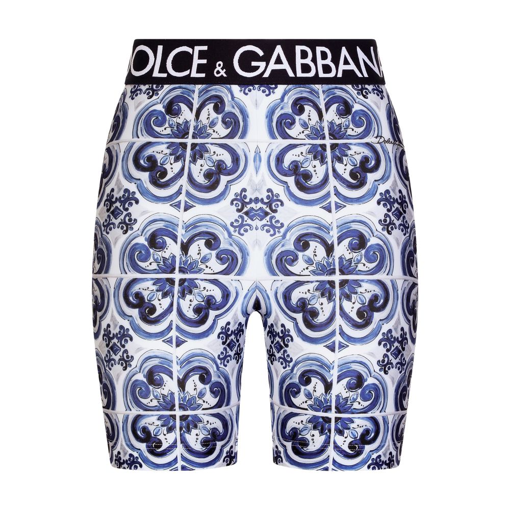 Dolce & Gabbana Jersey cycling shorts