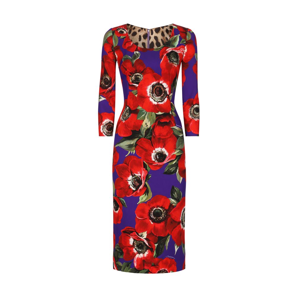 Dolce & Gabbana Charmeuse sheath dress