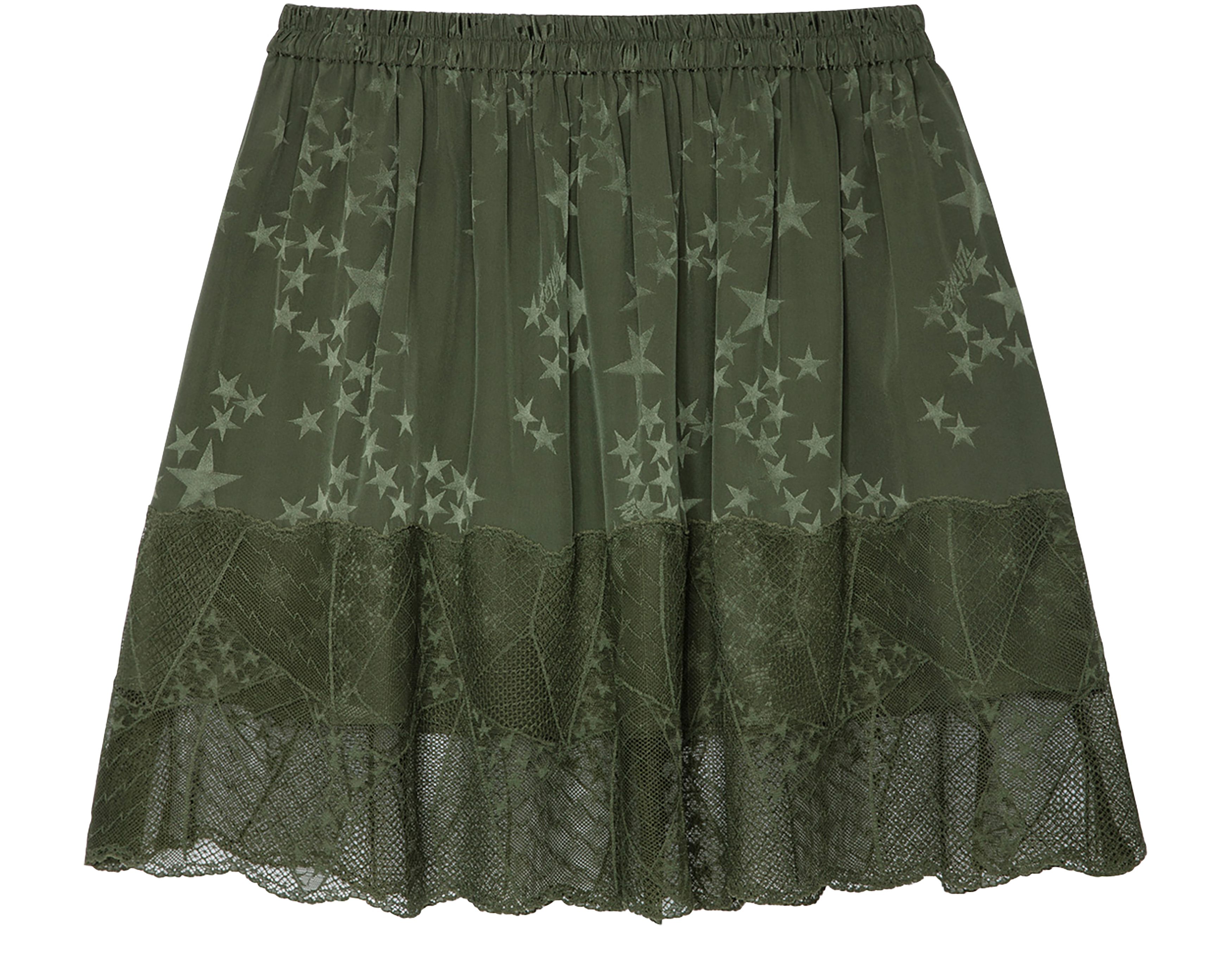 Zadig & Voltaire Jimy silk jacquard skirt