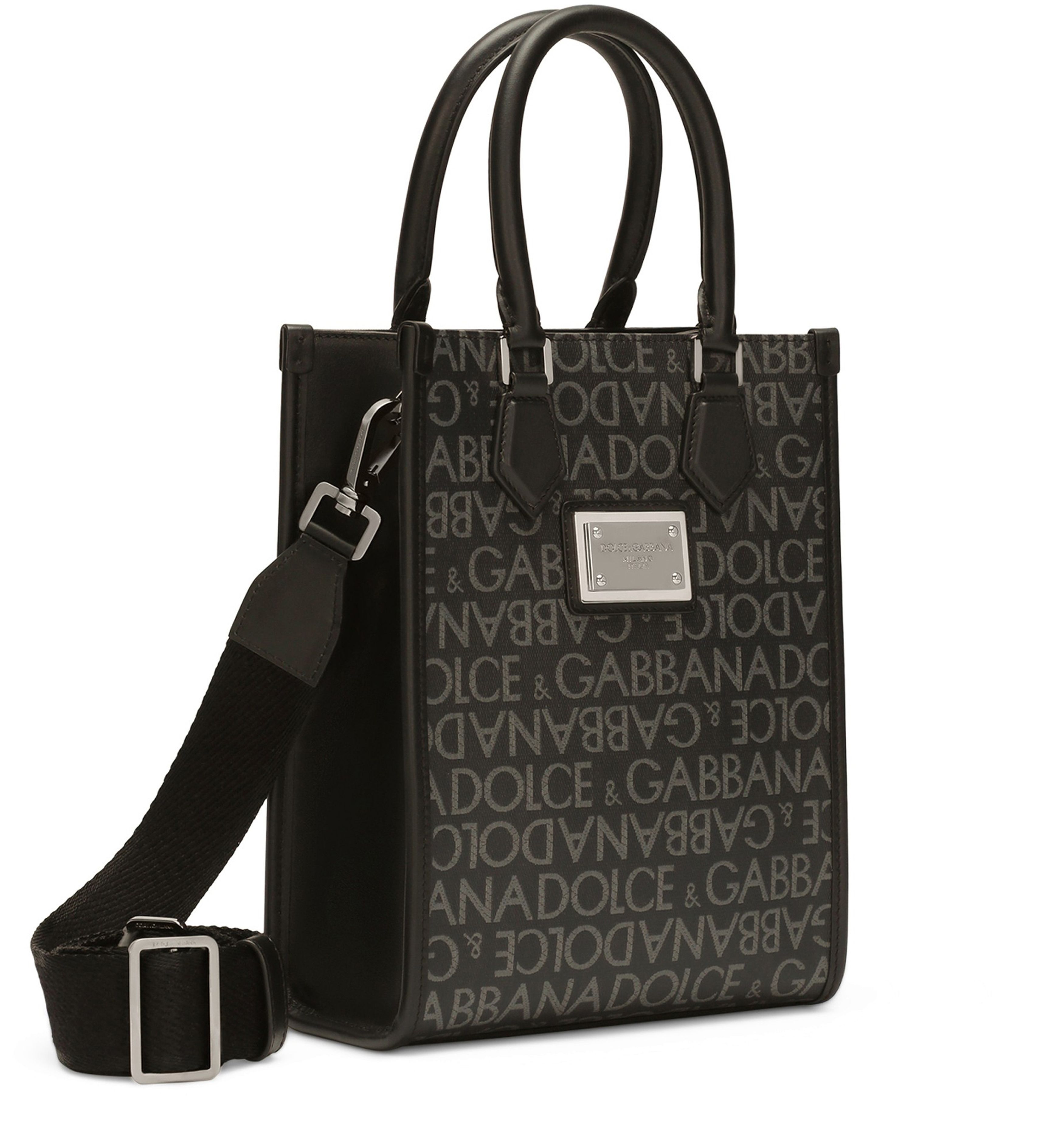 Dolce & Gabbana Small coated jacquard bag