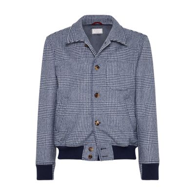 Brunello Cucinelli Shirt-style bomber jacket