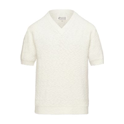 Maison Margiela Nostalgic boucle knit top