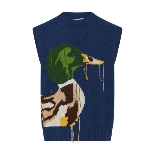  Fred long sleeveless sweater