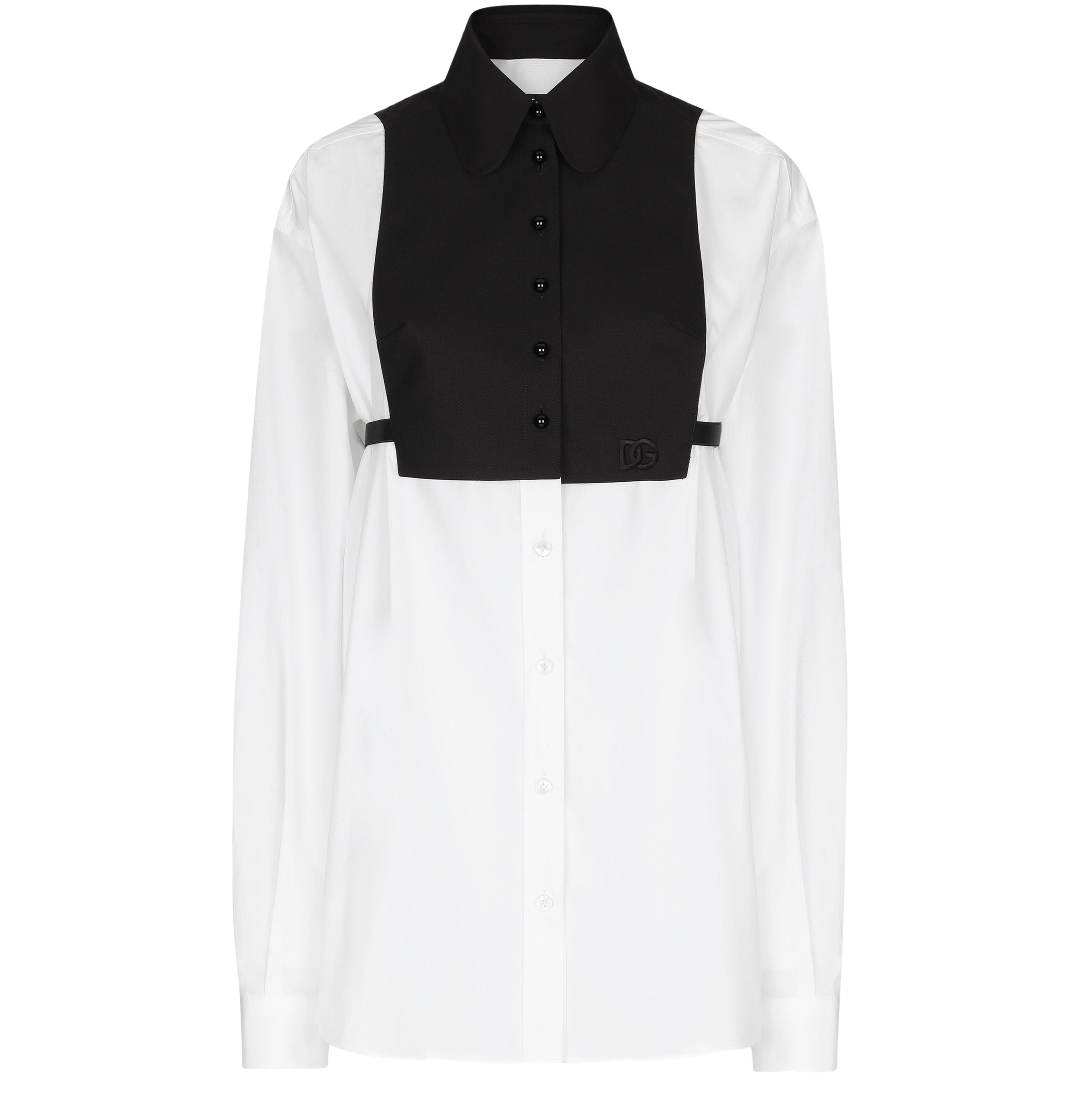 Dolce & Gabbana Cotton shirt with contrasting front