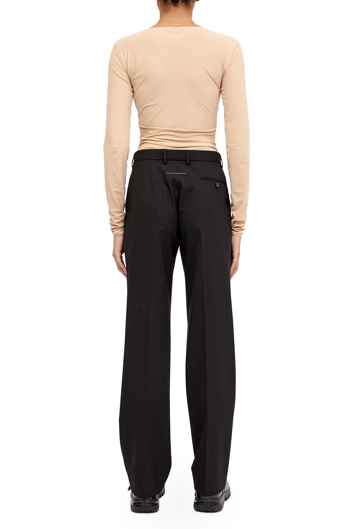 MM6 Maison Margiela Straight-fit tailored trousers