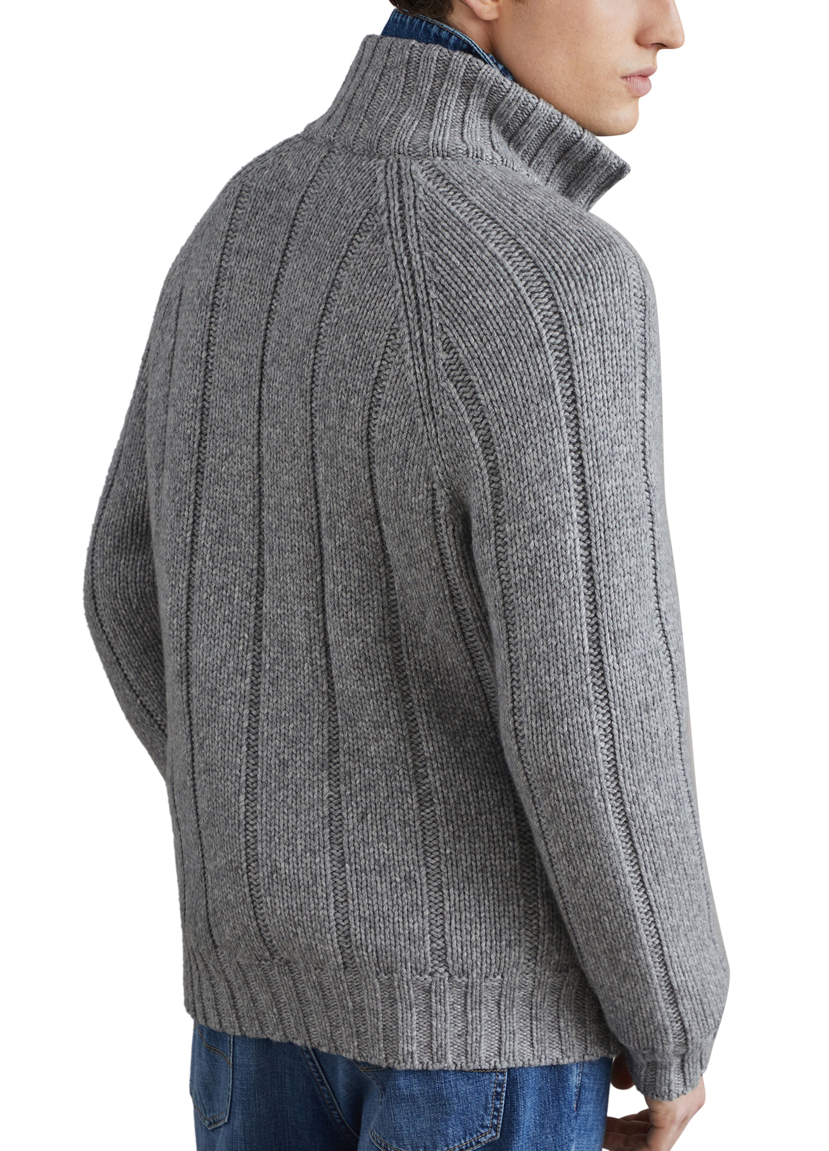 Brunello Cucinelli Knit jacket with padding