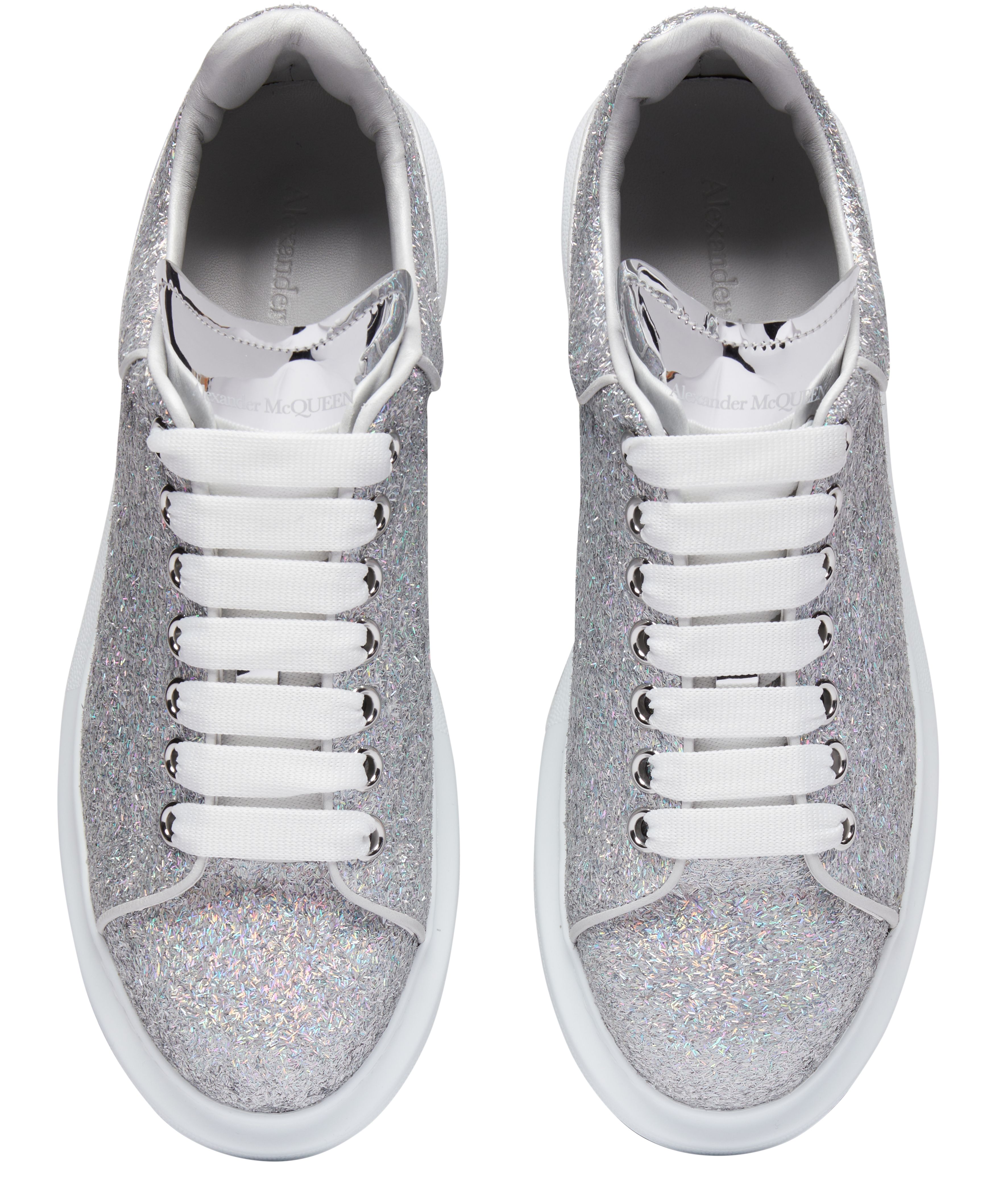 Alexander McQueen Oversize sneakers with glitter detail