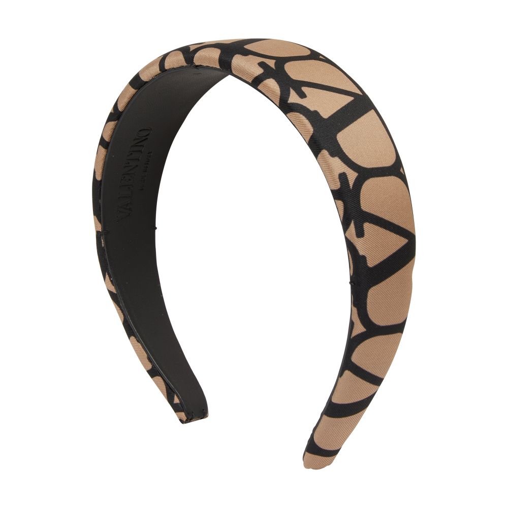 VALENTINO GARAVANI Toile Iconographe headband