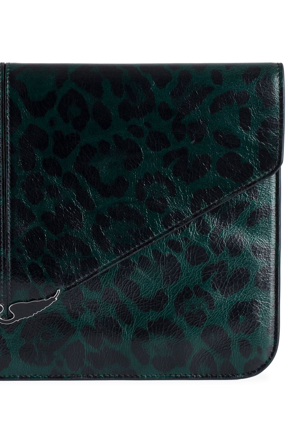 Zadig & Voltaire Borderline Leopard Clutch