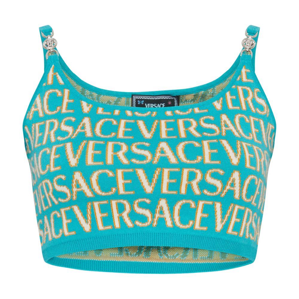 Versace Versace Allover Knit Top