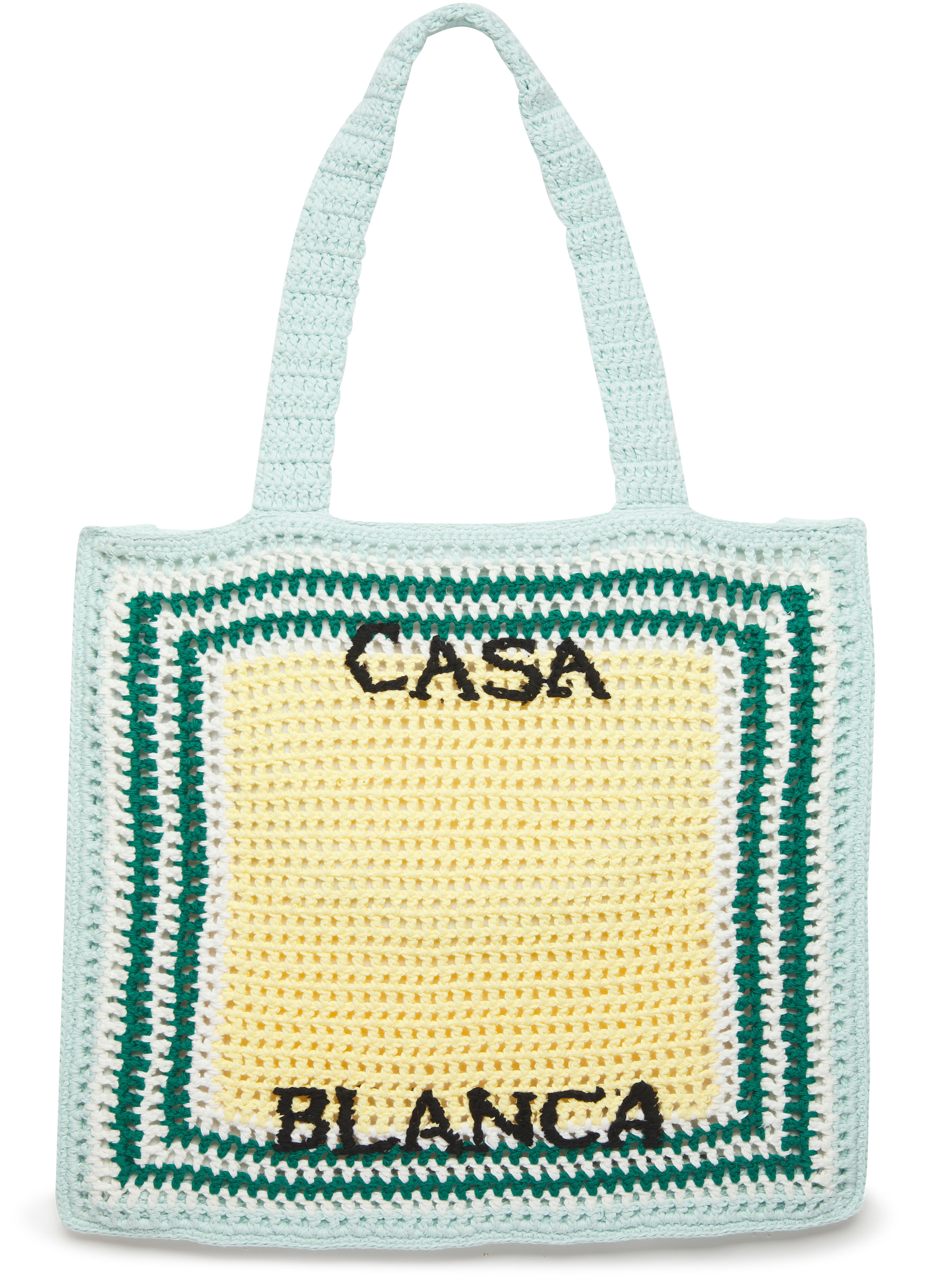 Casablanca Crocheted cotton bag