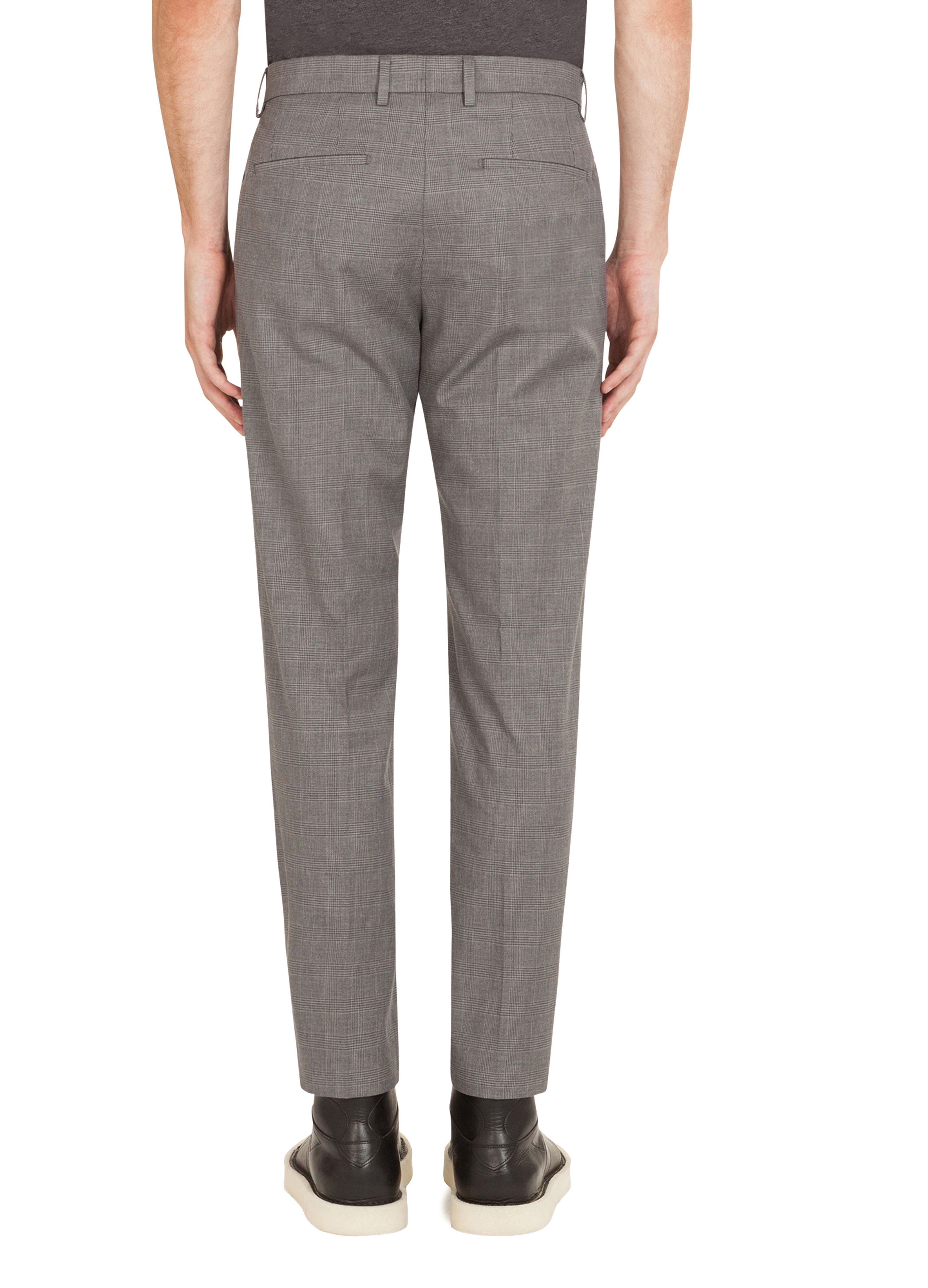 Dolce & Gabbana Check cotton pants