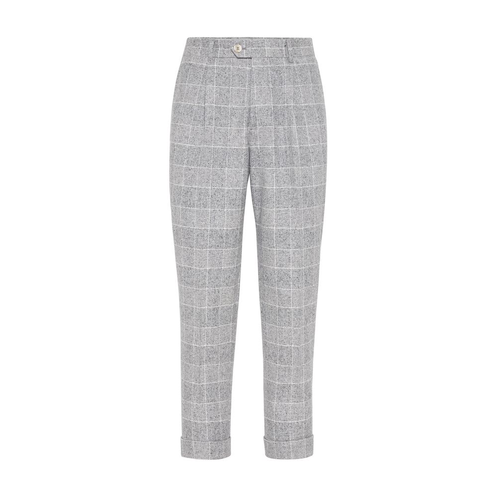 Brunello Cucinelli Silk, wool and cashmere trousers