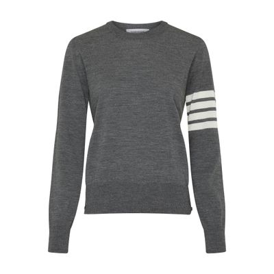 Thom Browne 4-Bar round-neck sweater